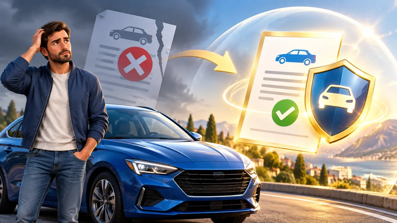 Illustration assurance automobile : assurance auto résilié : comment retrouver un contrat sans interruption